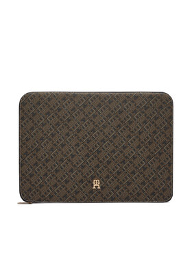 Tommy Hilfiger Tommy Hilfiger Θήκη για laptop Th Icon Laptop Case Mono Print AW0AW18929 Μαύρο