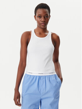 Calvin Klein Underwear Calvin Klein Underwear Top LV00QS7492 Bianco Slim Fit