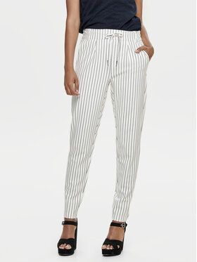 ONLY ONLY Hlače 15176615 Bijela Regular Fit