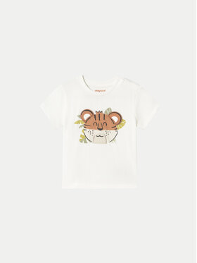 Mayoral Mayoral Tricou 1055 Alb Regular Fit