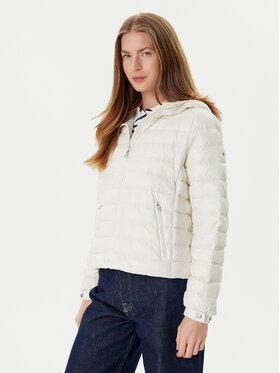 Tommy Hilfiger Tommy Hilfiger Pernata jakna WW0WW46788 Écru Regular Fit