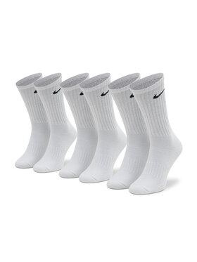 Nike Nike Zestaw 3 par wysokich skarpet unisex SX4508-101 Biały