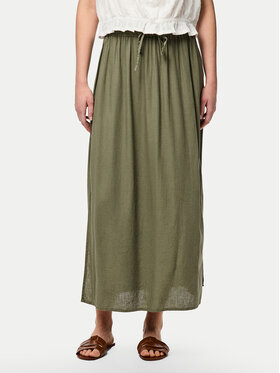 Pieces Pieces Gonna midi Pia 17151888 Verde Regular Fit