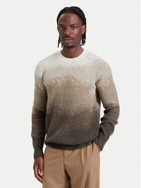 KARL LAGERFELD KARL LAGERFELD Sweter 655025 564307 Brązowy jasny Regular Fit