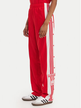 adidas adidas Pantaloni da tuta Adibreak KD6324 Rosso Loose Fit