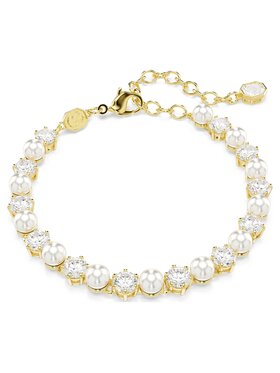 Swarovski Swarovski Bransoletka Tennis Matrix 5742026 Złoty