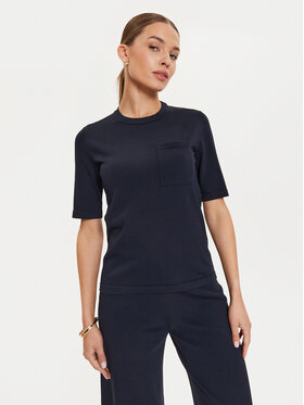 Max Mara Leisure Max Mara Leisure T-Shirt Tahiti 24263660 Granatowy Regular Fit