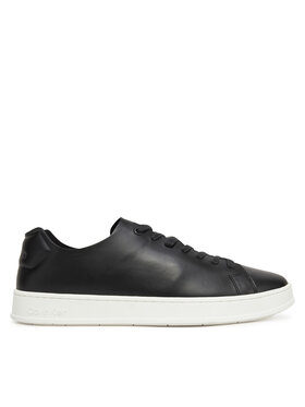 Calvin Klein Calvin Klein Sneakersy Low Top Lace Up Unlined Lth HM0HM01885 Černá