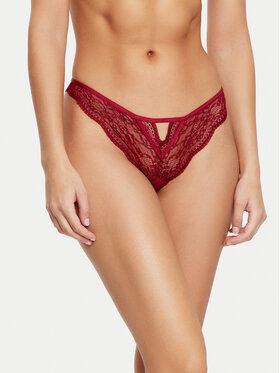 Hunkemöller Hunkemöller Braziljske spodnje hlačke Isabelle 206371 Bordo rdeča