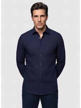 Pako Lorente Pako Lorente Koszula P26WF-1X-028 Granatowy Slim Fit