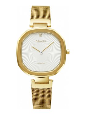Obaku Obaku Hodinky V277LXGIMG Zlatá