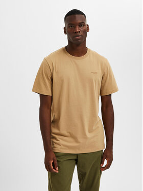 Selected Homme Selected Homme T-shirt 16087858 Žuta Regular Fit