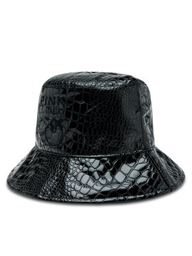 Pinko Pinko Chapeau Bucket Bios Buckle Hat AI 23-24 PPRE 101819 A165 Noir