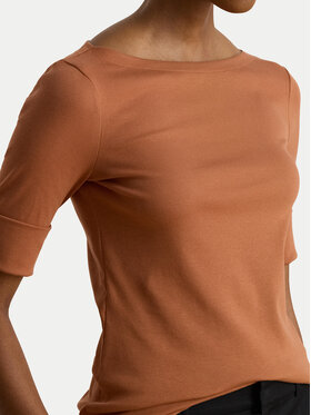 LAUREN RALPH LAUREN LAUREN RALPH LAUREN T-Shirt Judy 200654963505 Pomarańczowy Regular Fit