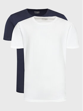Wrangler Wrangler Komplet 2 t-shirtów W7G9DH114 112321453 Kolorowy Regular Fit