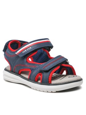 Geox Geox Sandále J Sandal Maratea Boy J35DRC01454C0735 S Tmavomodrá