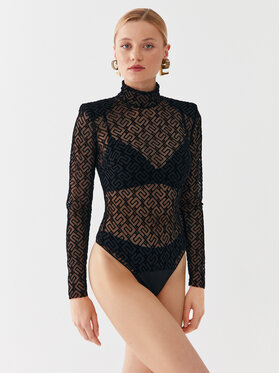 Elisabetta Franchi Elisabetta Franchi Body BO-006-36E2-V260 Schwarz Slim Fit