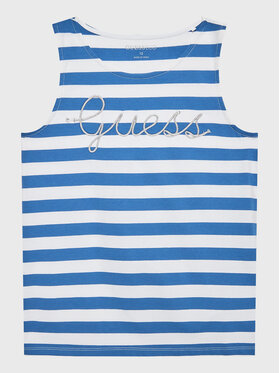 Guess Guess Top J3GI25 K9NE3 Modrá Regular Fit