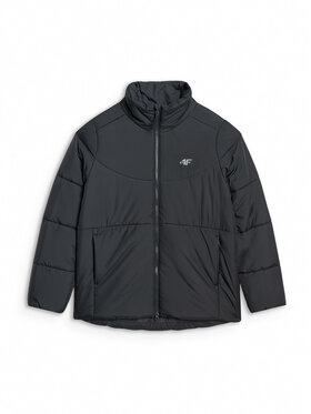 4F 4F Kurtka puchowa URBAN COMMUTER Czarny Regular Fit