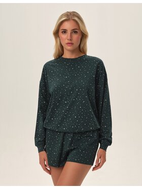 Henderson Henderson Piżama 42022 Zielony Regular Fit