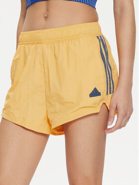 adidas adidas Sportovní kraťasy Tiro Cut 3-Stripes IS0722 Žlutá Loose Fit