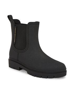 Tommy Hilfiger Tommy Hilfiger Gumáky Essential Tommy Rainbootie FW0FW07471 Čierna