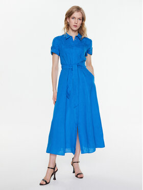 Marella Marella Košilové šaty Banca 2332210334 Modrá Regular Fit