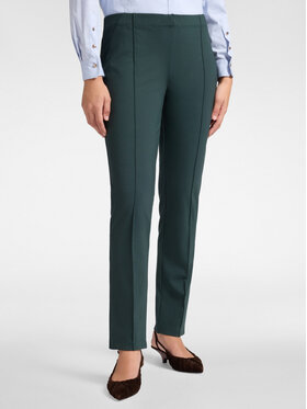 Elena Mirò Elena Mirò Pantaloni di tessuto P022Z200129N035 Verde Skin Fit