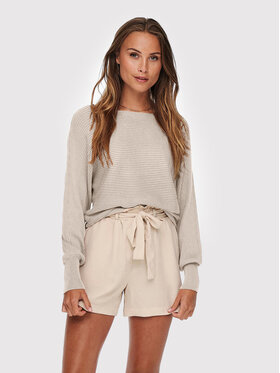ONLY ONLY Pulover Adaline 15226298 Bej Relaxed Fit