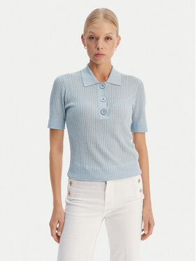 Liu Jo Liu Jo Polokošile WA6285 MS46J Světle modrá Slim Fit