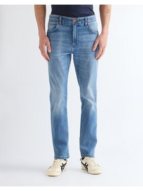 Wrangler Wrangler Jeansy LARSTON Niebieski Slim Fit