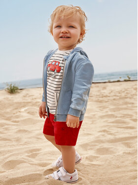 Mayoral Mayoral Pantaloncini di tessuto 1291 Rosso Regular Fit