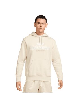 Nike Nike Bluza HJ2159-234 Beżowy Regular Fit