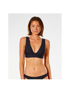 Rip Curl Rip Curl Góra od bikini Premium Surf Deep V Czarny