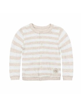 Kanz Kanz Bluza 0003127-8194 Beżowy Basic Fit