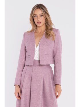 Stylove Stylove Giacca da abito S429 Rosa Cropped Fit