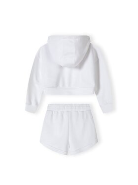 MINOTI MINOTI Bluza 22fleece68 Biały Regular Fit