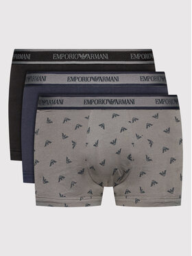Emporio Armani Underwear Emporio Armani Underwear Komplet 3 par bokserek 111357 2F717 18721 Kolorowy