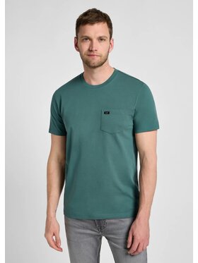 Lee Lee T-shirt POCKET TEE Verde Regular Fit