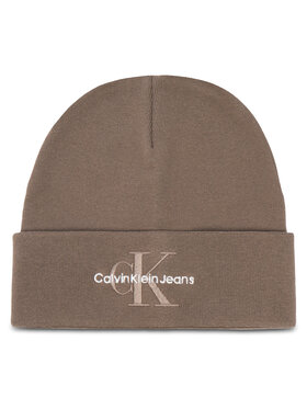 Calvin Klein Calvin Klein Шапка Mono Logo Embro K50K512460 Кафяв