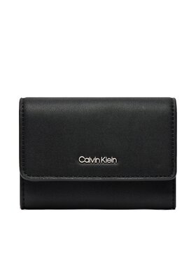 Calvin Klein Calvin Klein Portofel Mic de Damă Ck Must Trifold Sm K60K607251 Negru