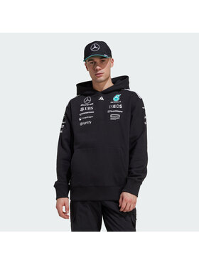 adidas adidas Bluza MERCEDES - AMG PETRONAS FORMULA ONE TEAM Czarny Loose Fit