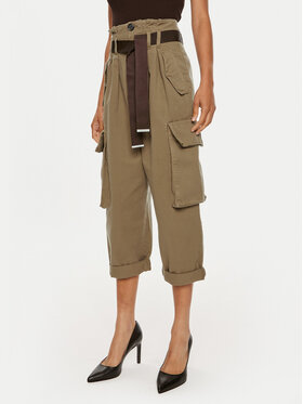 PINKO Pinko Cargohose Ronfare 101840 A21C Khakifarben Regular Fit