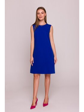 Stylove Stylove Sukienka codzienna S408 Niebieski A-Line Fit