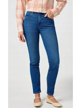 Wrangler Wrangler Jeansy Slim 610 Niebieski Slim Fit