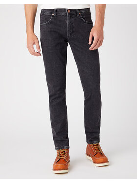 Wrangler Wrangler Jeansy LARSTON Czarny Slim Fit