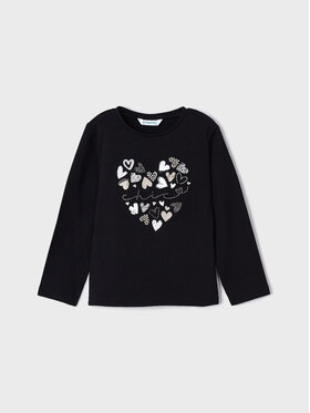 Mayoral Mayoral Bluză 178 Negru Regular Fit