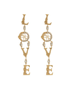 Guess Guess Naušnice JUBE05 030JW Zlatá