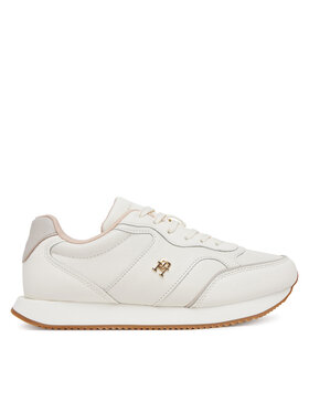 Tommy Hilfiger Tommy Hilfiger Laisvalaikio batai Runner FW0FW08696 Écru
