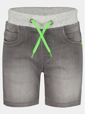 Blue Seven Blue Seven Дънкови шорти 840077 X Сив Regular Fit